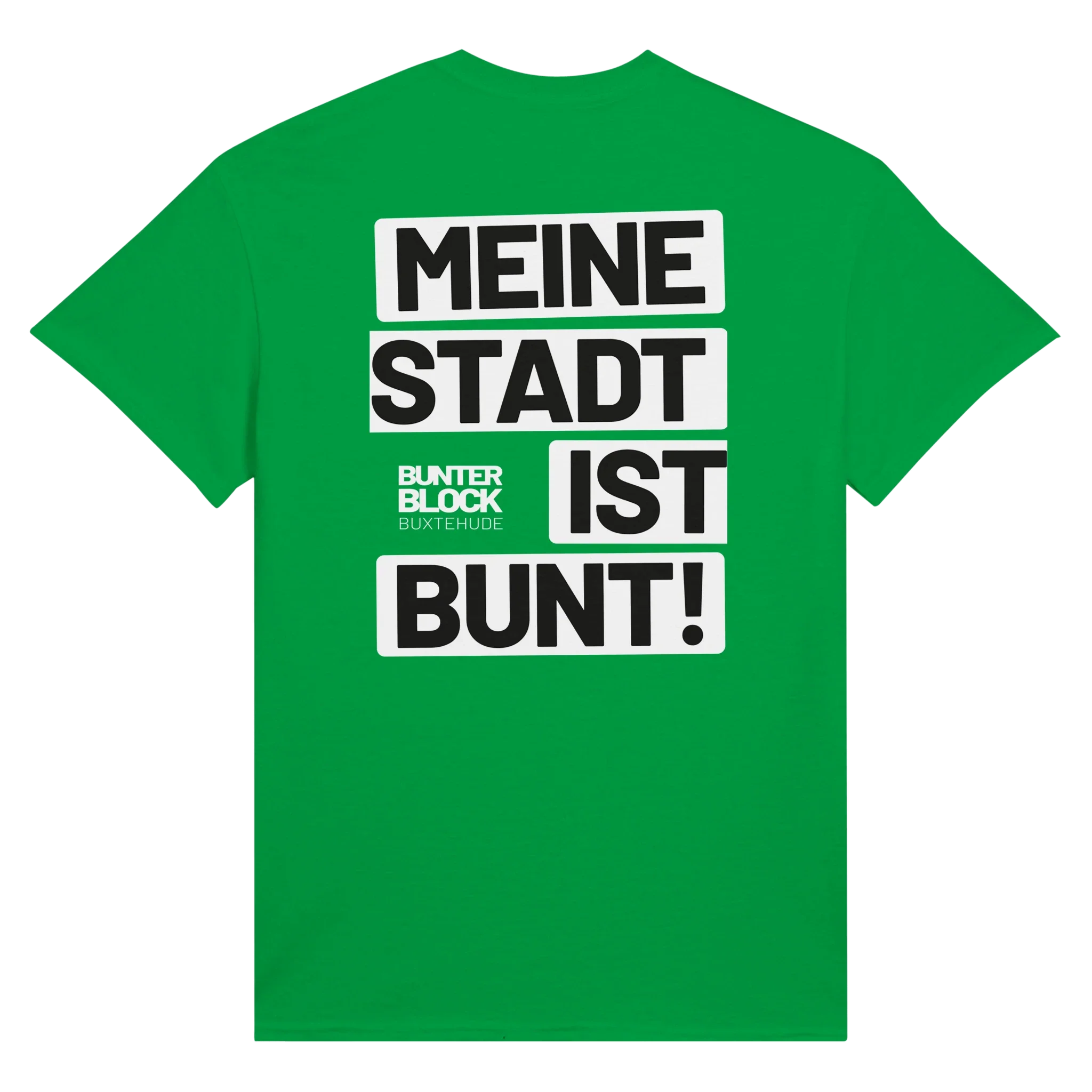 Bunter Block FARBE ZEIGEN T-Shirt - Image 6