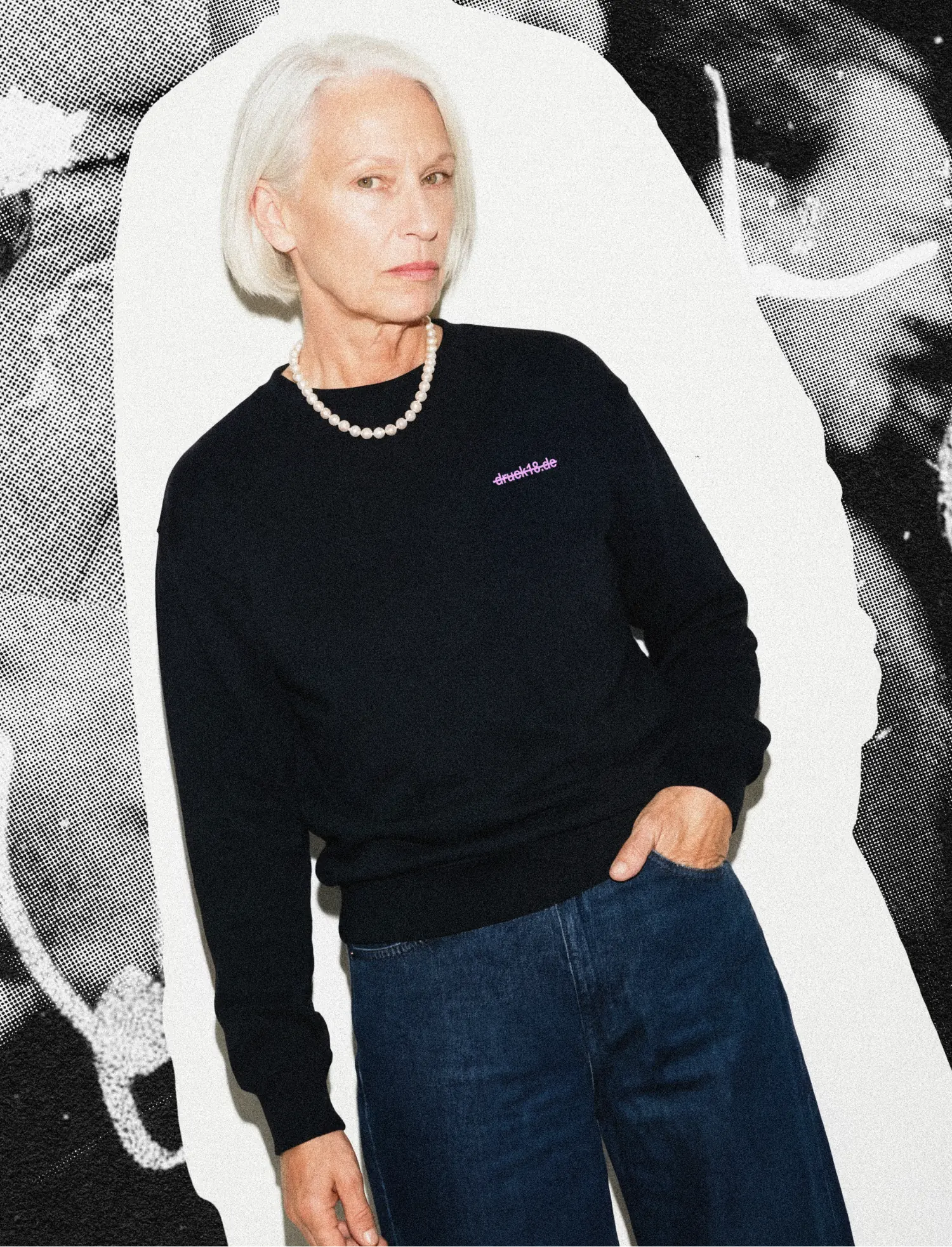 Druck18 "Kauft nicht bei Nazis" Sweatshirt - Image 4