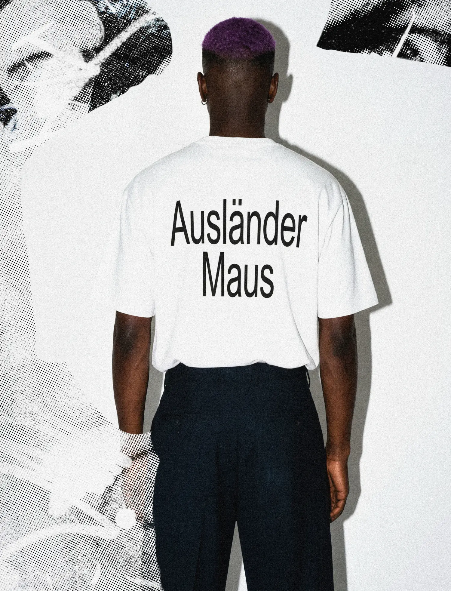 Ausländer Maus "Brat" T-Shirt - Image 3