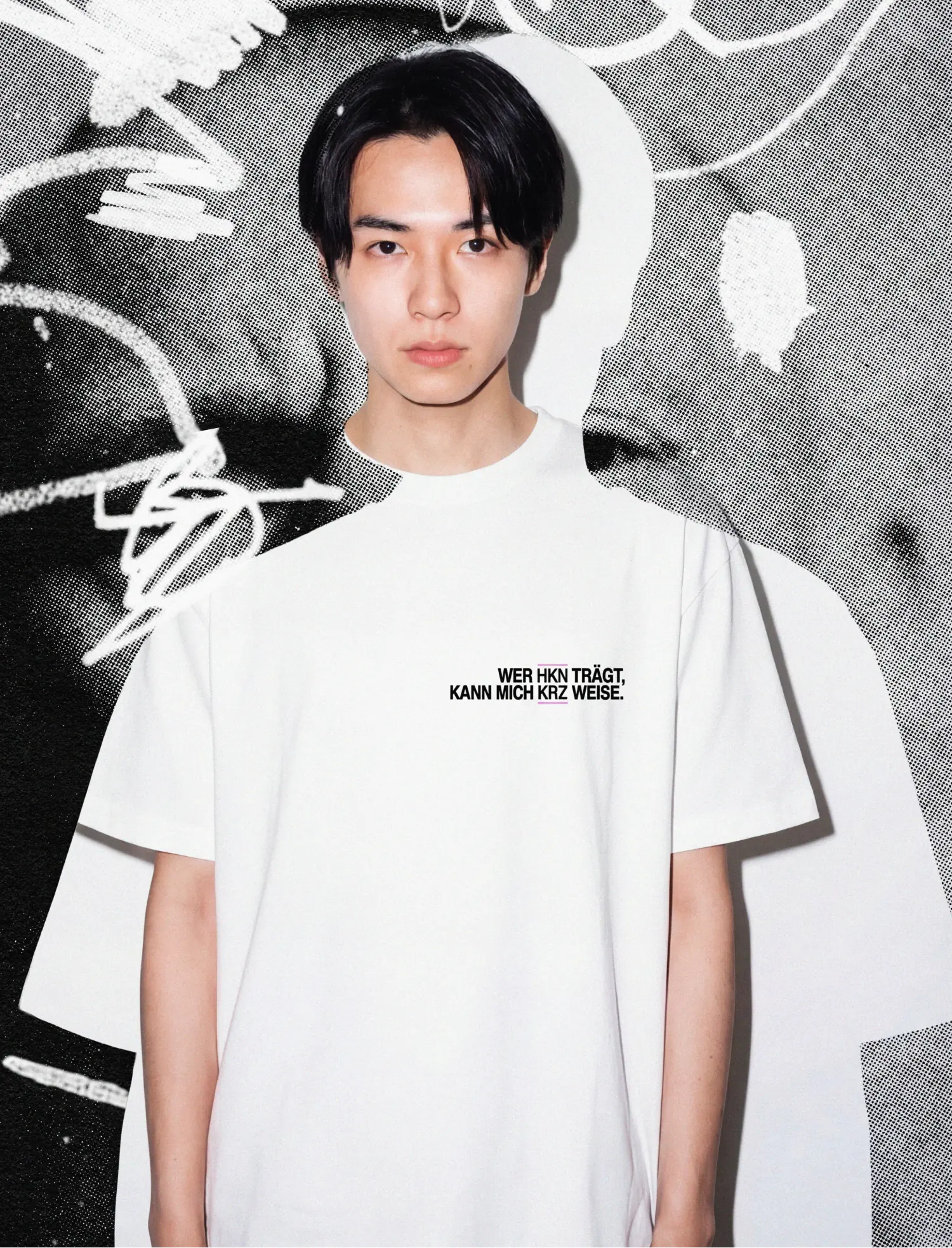 Wer HKN trägt kann mich KRZ weise T-Shirt - Image 3