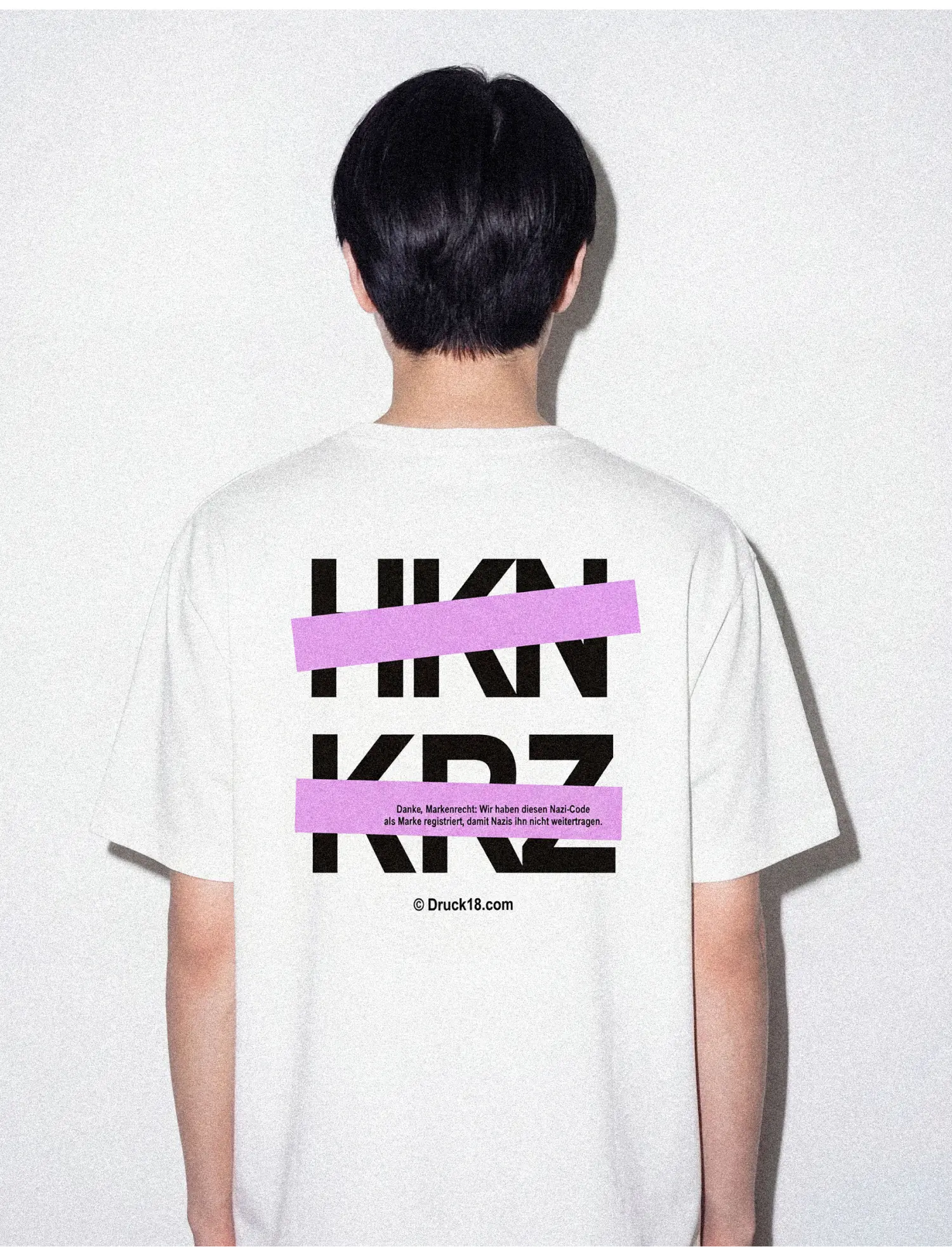 Wer HKN trägt kann mich KRZ weise T-Shirt - Image 4